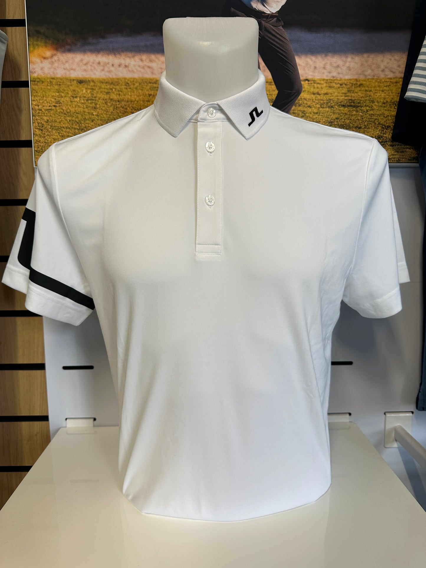 J.Lindeberg Heath Polo (White)