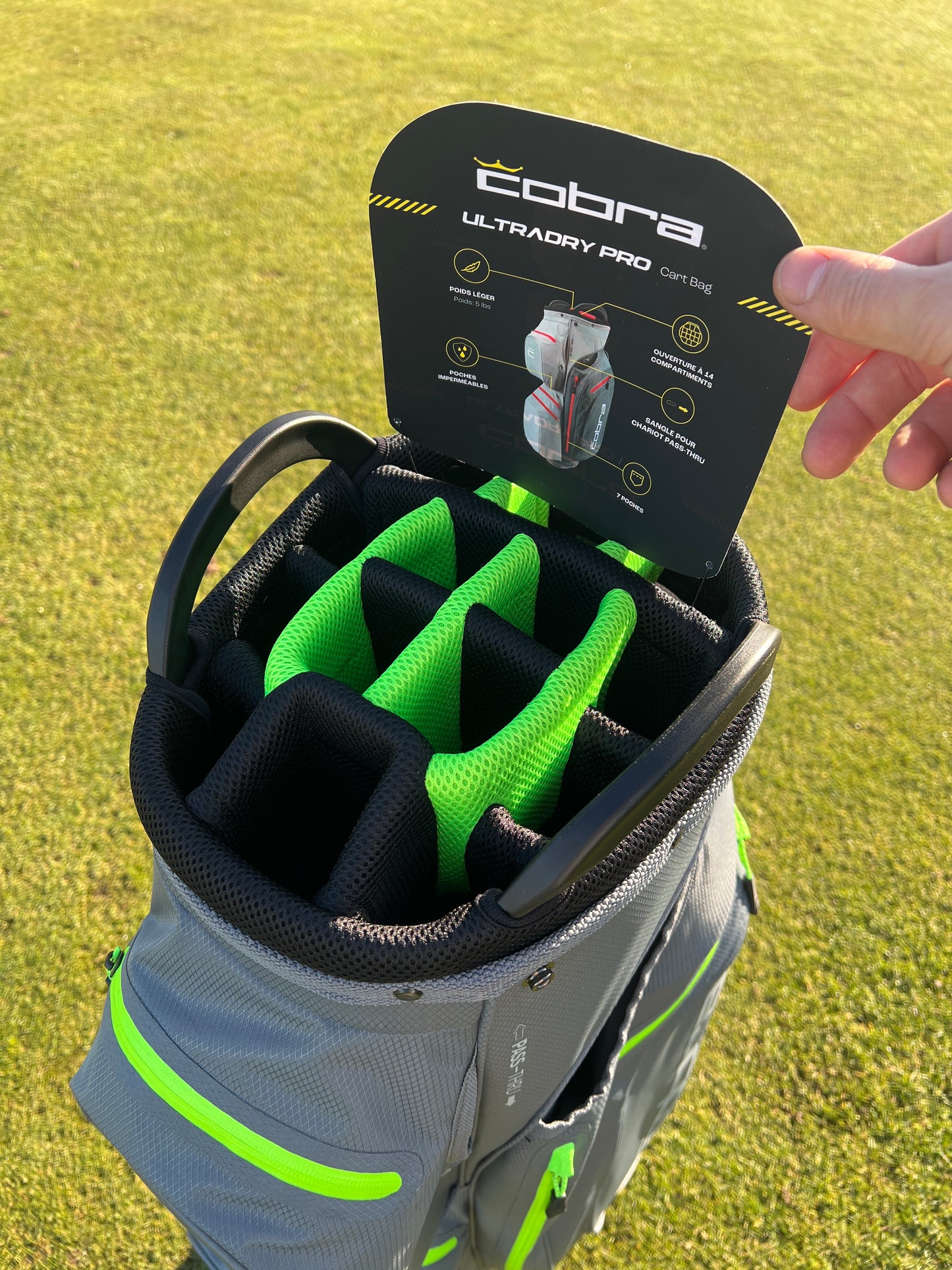 Cobra UltraDry Pro Cart Bag
