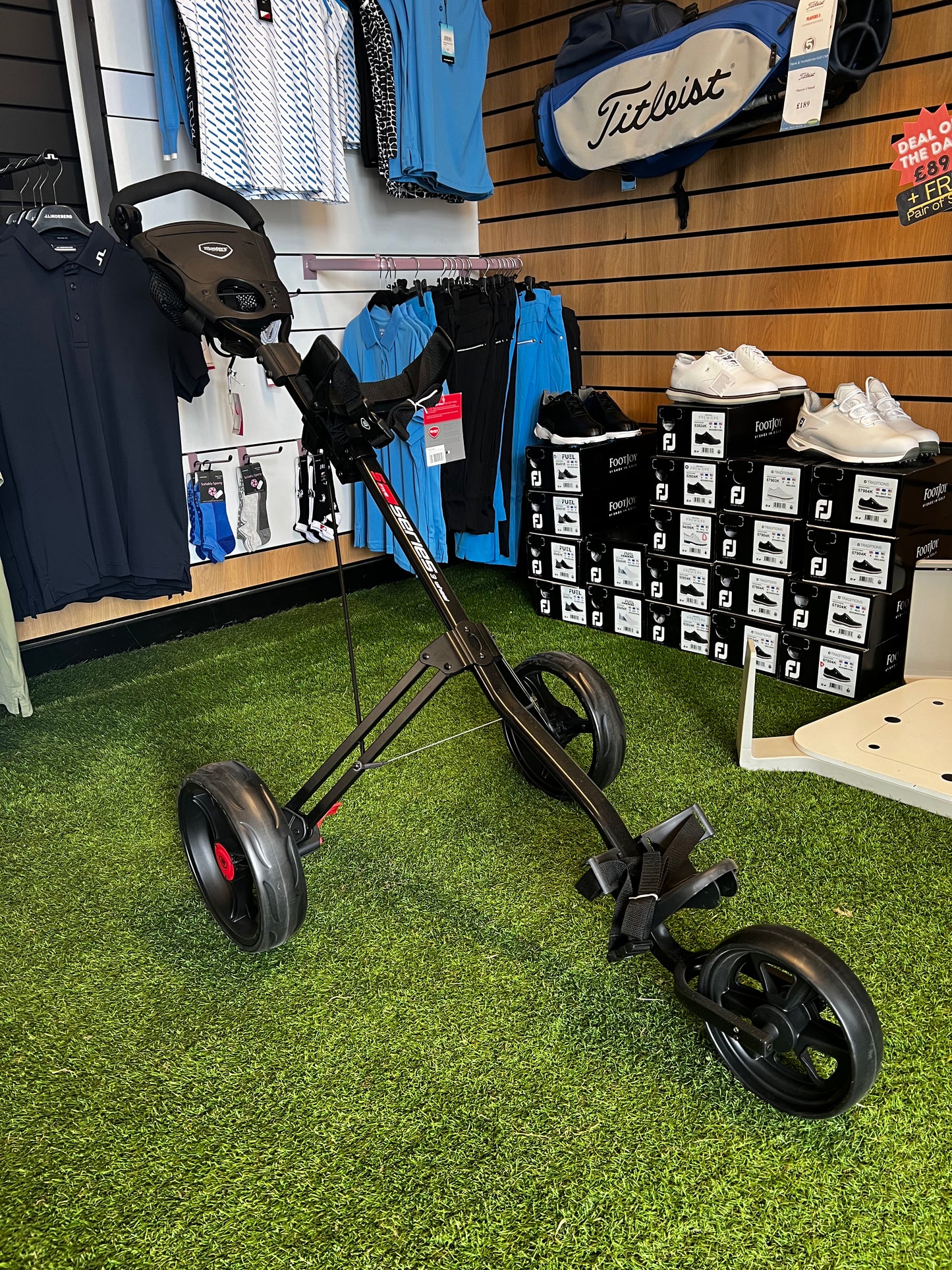 Masters Golf 5 Series Push Trolley